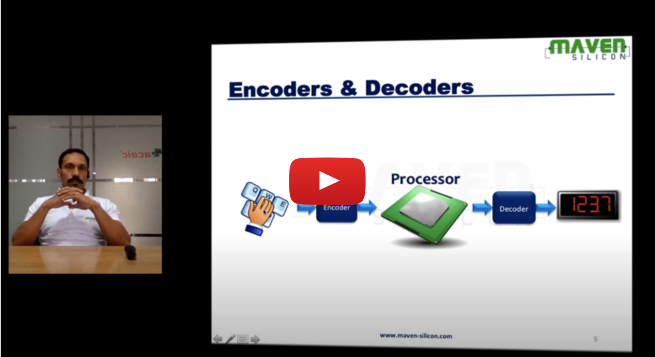 Digital Electronics - Encoders and Decoders - Maven Silicon