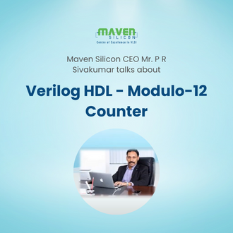 Verilog Programming Series - Modulo-12 Counter
