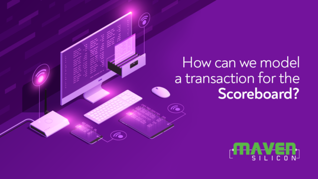 How can we model a transaction for the Scoreboard_