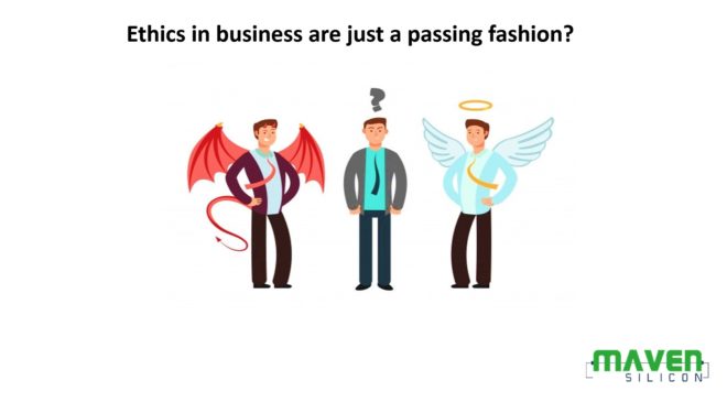 Ethics in business are just a passing fashion?