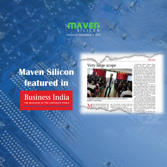 Maven Silicon featured in Business India Magazine