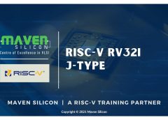RISC-V RV32I J-Type | Maven Silicon
