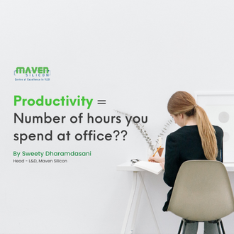Productivity = Number of hours you spend at office??