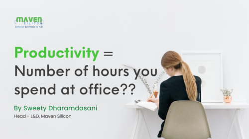 Productivity = Number of hours you spend at office??