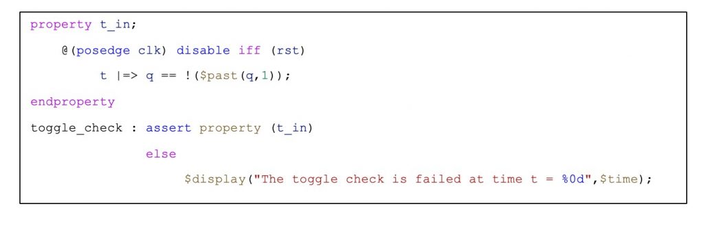 Concurrent assertion