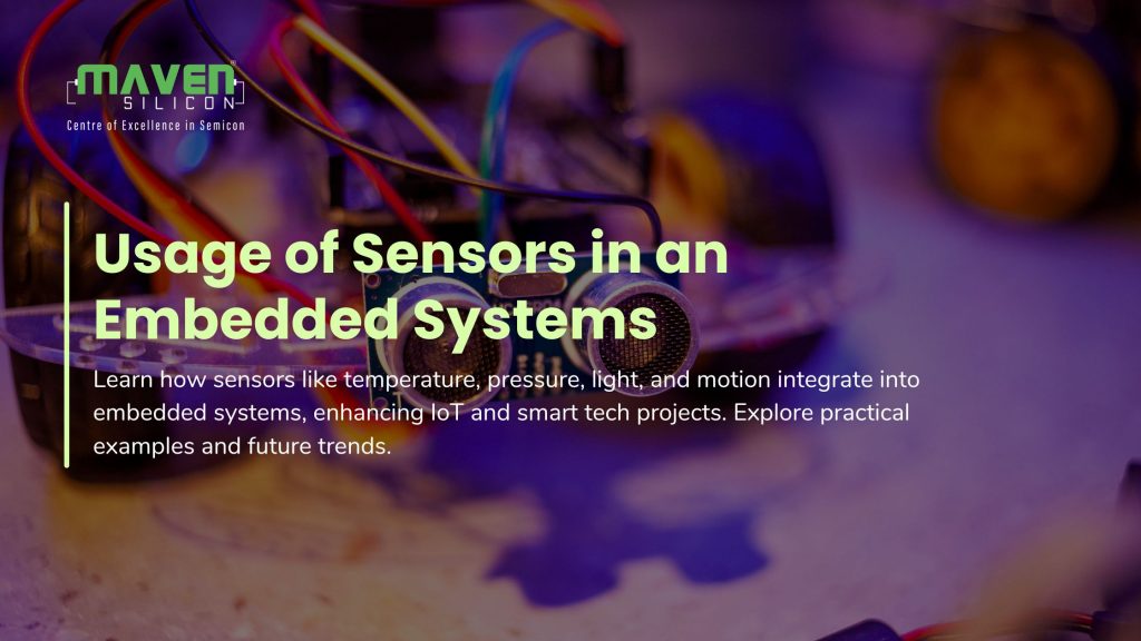 Usage of Sensors in an Embedded Systems