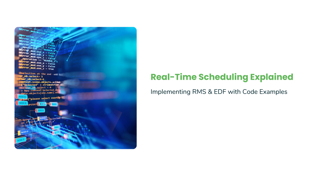 Real-Time Scheduling