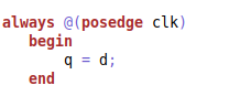 incorrect verilog code 